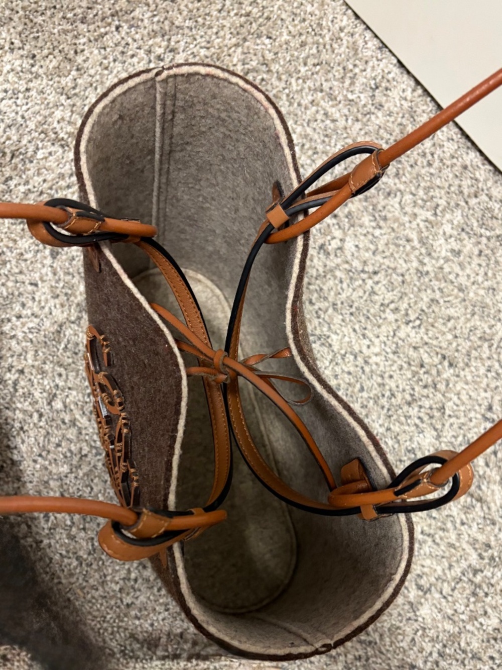 Loewe Anagram Felt Tote - Picture 3 of 14